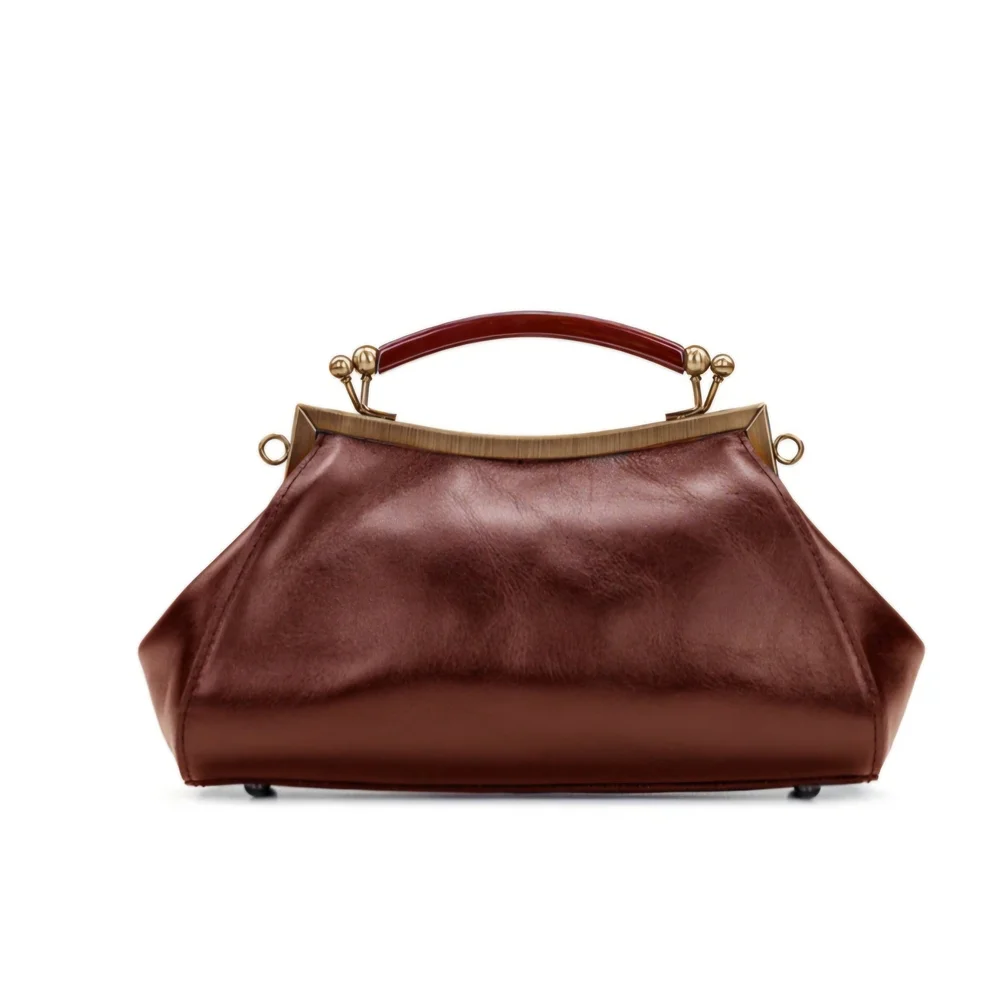 Patricia Nash legant Brown Leather Handbag - Picture 2 of 13